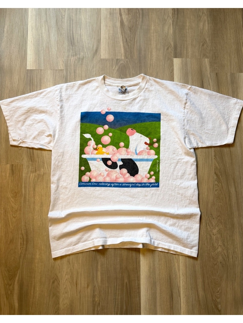 Vintage 90's Cow's Ice Cream Graphic T-Shirt